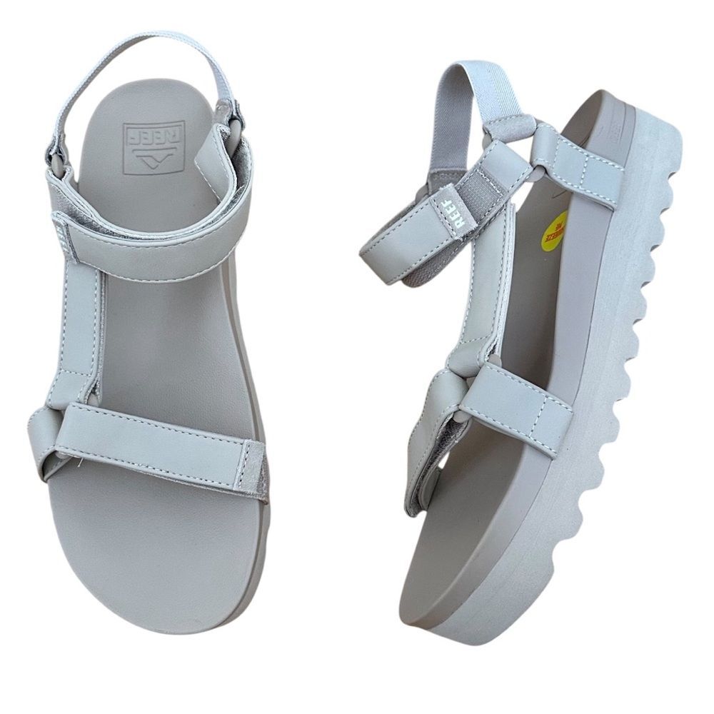 Reef Women's Cushion Rem Hi Sandals - Tan, size 10